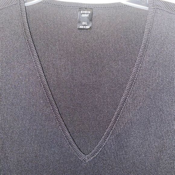 NWOT- Sexy bodysuit with mesh sleeves - Picture 3 of 8